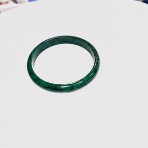 Green Marbled Bangle